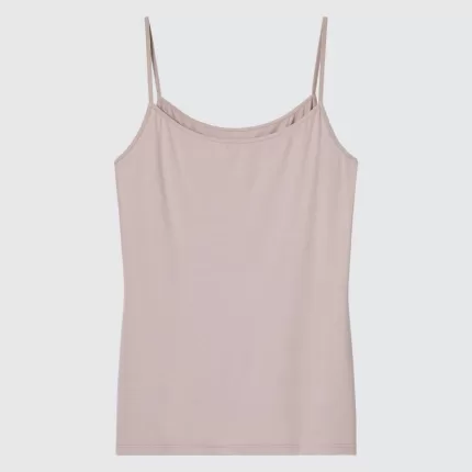 Tops Uniqlo Heattech Thermal Camisole Women Beige