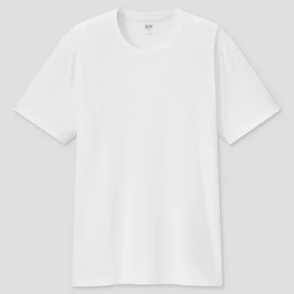 Uniqlo 100% Supima Cotton Crew Neck T-Shirt (2021 Season) Men’s White