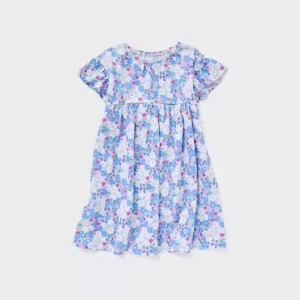 Uniqlo Airism Cotton Baby Blue Dress