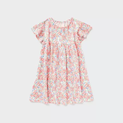 Uniqlo Airism Cotton Baby Dress Orange