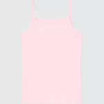 Uniqlo Airism Cotton Blend Camisole Tops Kids Pink