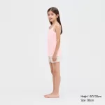 Uniqlo Airism Cotton Blend Camisole Tops Kids Pink