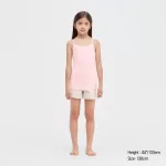 Uniqlo Airism Cotton Blend Camisole Tops Kids Pink