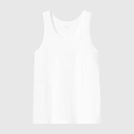 Uniqlo Airism Cotton Men’s Tops White