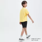 Uniqlo Airism Cotton Printed Short Sleeved T-Shirt for Kids Yellow