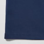 Uniqlo Airism Cotton Printed Short Sleeved T-shirt for Kids Navy Blue