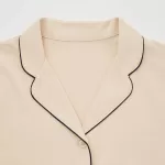 Uniqlo Airism Cotton Short Sleeved Women’s Homewear Beige