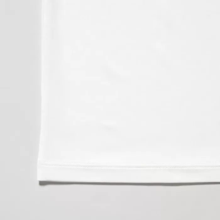 Uniqlo Airism Crew Neck Short Sleeved T-shirt Men White