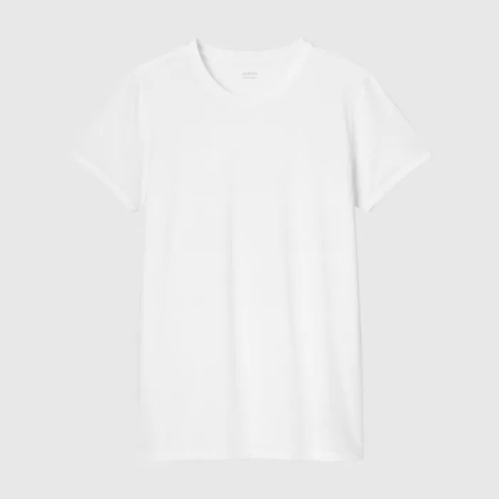 Uniqlo Airism Dry-ex Mesh Crew Neck Short Sleeved Men’s T-Shirt White