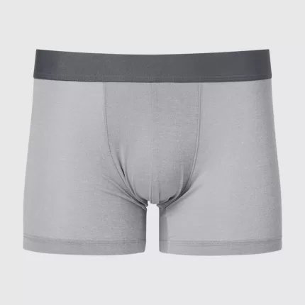 Uniqlo Airism Heather Low Rise Boxers Men’s Underwear Light Grey