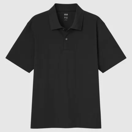 Uniqlo Airism Men’s Polo Shirt Black