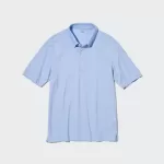 Uniqlo Airism Men’s Polo Shirt Light Blue