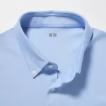 Uniqlo Airism Men’s Polo Shirt Light Blue