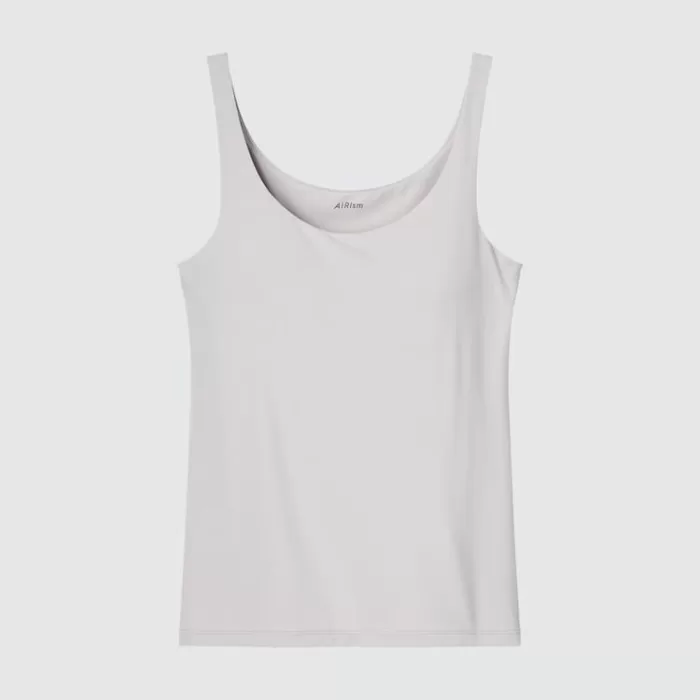 Uniqlo Airism Sleeveless Vest Women Grey