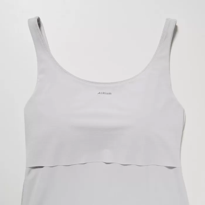 Uniqlo Airism Sleeveless Vest Women Grey