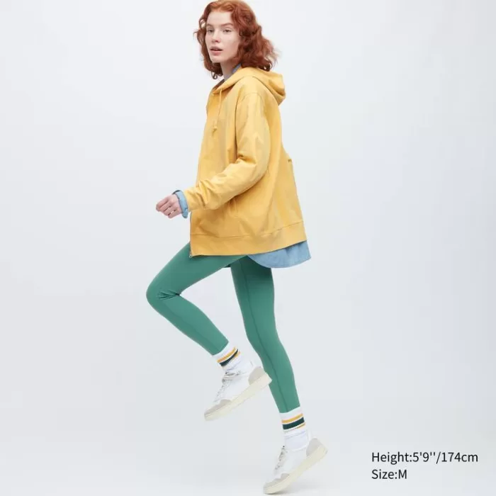 Uniqlo Airism UV Protection Zipped Hoodie Men Yellow