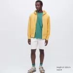 Uniqlo Airism UV Protection Zipped Hoodie Men Yellow