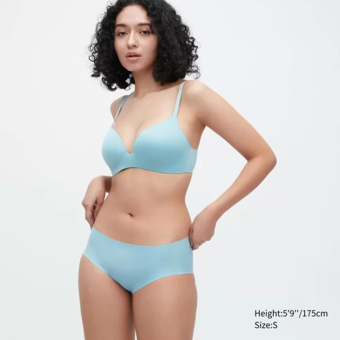 Uniqlo Airism Ultra Seamless Hiphugger Women’s Underwear Blue