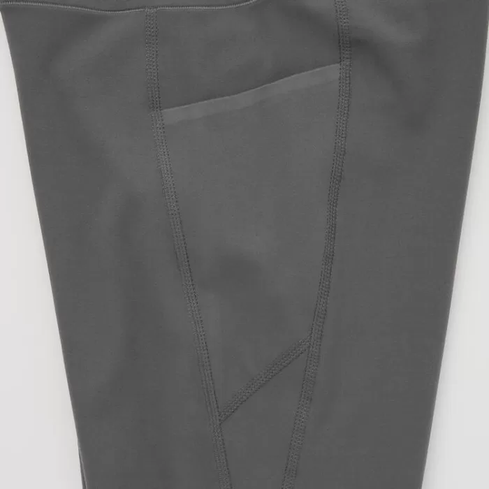 Uniqlo Airism Uv Protection Leggings With Pockets (Long) Women Gray