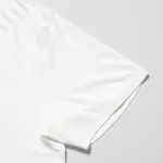 Uniqlo Airism V Neck Short Sleeved T-shirt Men White