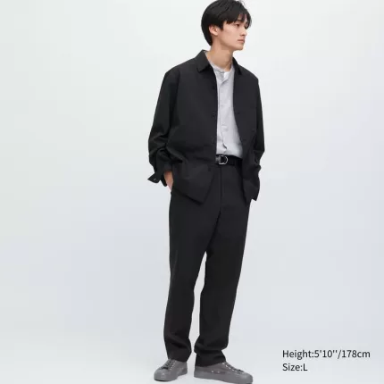 Uniqlo Airsense Ultra Light Relaxed Fit Men’s Pants Black