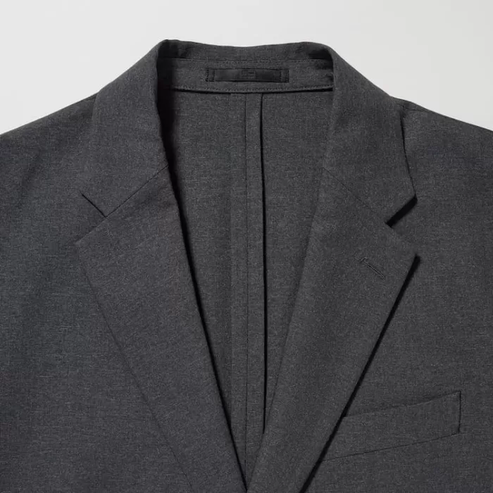 Uniqlo Airsense Ultra Light Wool-like Men’s Suits Dark Grey