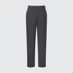 Uniqlo Airsense Ultra Light Wool-like Pants (Short) Men Dark Grey