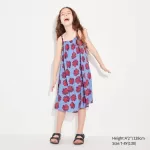 Uniqlo Andy Warhol Flowers Collection Ut Camisole Dress Kids Blue