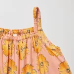 Uniqlo Andy Warhol Flowers Collection Ut Camisole Dress Kids Light Orange