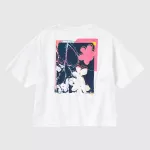 Uniqlo Andy Warhol Flowers Collection Ut Printed T-shirt Women White