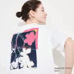 Uniqlo Andy Warhol Flowers Collection Ut Printed T-shirt Women White