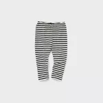 Uniqlo Black Striped Baby Leggings