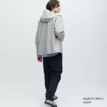 Uniqlo Blocktech 3d Cut Anorak Men Grey