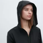 Uniqlo Blocktech Anorak Women Black