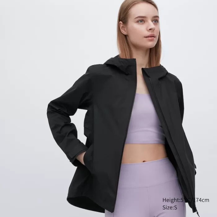 Uniqlo Blocktech Anorak Women Black