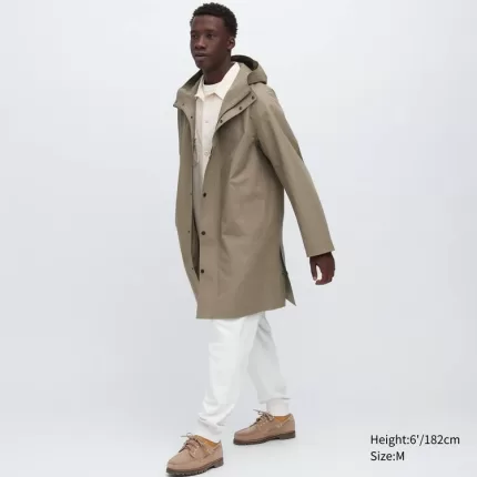 Uniqlo Blocktech Men’s Coats Beige