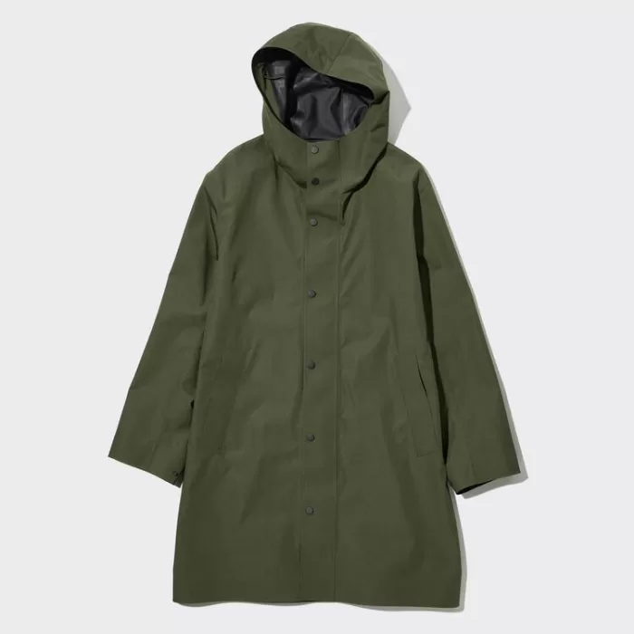 Uniqlo Blocktech Men’s Coats Olive Green