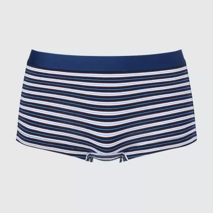 Uniqlo Boy Striped Underwear Women Navy Blue