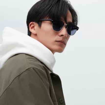 Uniqlo Browline Sunglasses Men Black