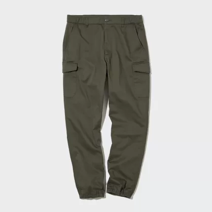 Uniqlo Cargo Jogger Men’s Pants Olive Green