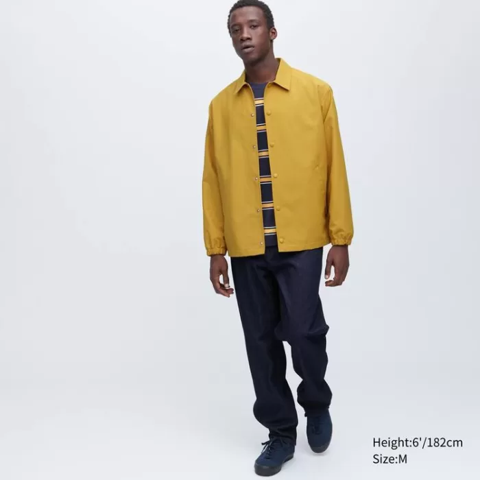 Uniqlo Coach Men’s Jackets Yellow