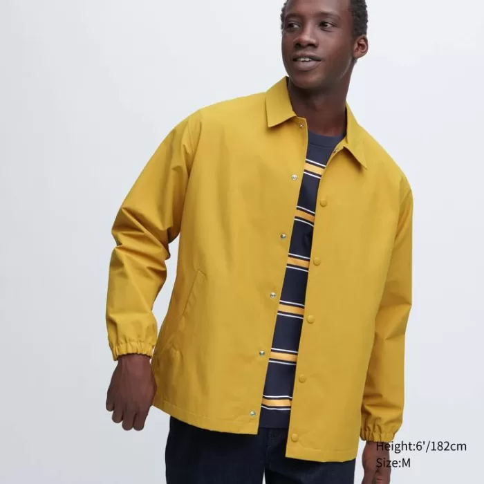 Uniqlo Coach Men’s Jackets Yellow