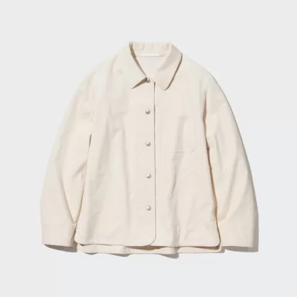 Uniqlo Corduroy Coverall Women’s Jackets White