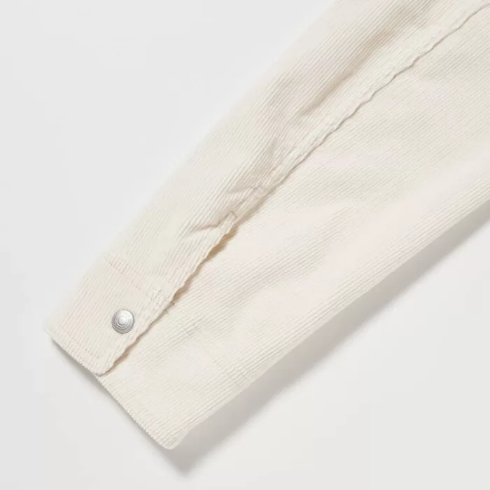 Uniqlo Corduroy Coverall Women’s Jackets White