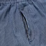 Uniqlo Cotton Hickory Relaxed Fit Ankle Length Men’s Pants Blue