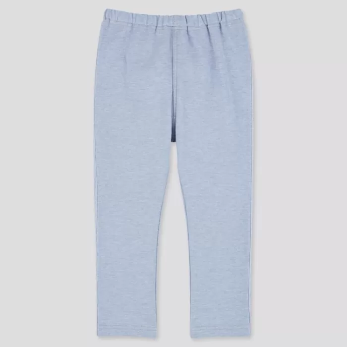 Uniqlo Cotton Leggings (2021 Season) Baby Blue