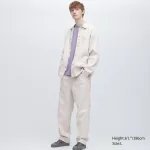 Uniqlo Cotton Linen Blend Work Suits Men White