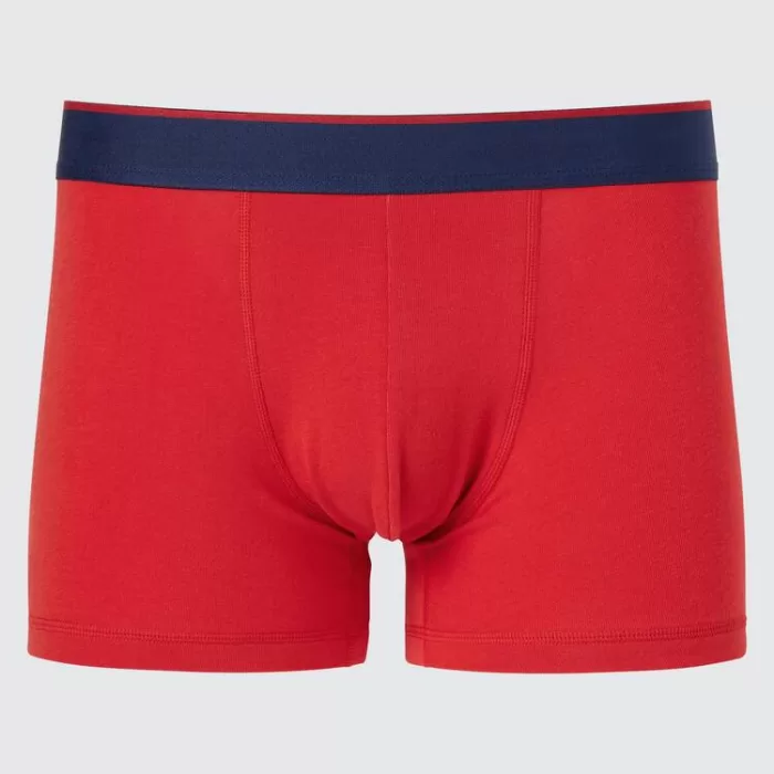 Uniqlo Cotton Low Rise Boxer Men’s Underwear Red