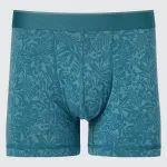 Uniqlo Cotton Low Rise Printed Boxer Men’s Underwear Green