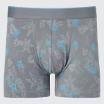 Uniqlo Cotton Low Rise Printed Boxer Men’s Underwear Grey